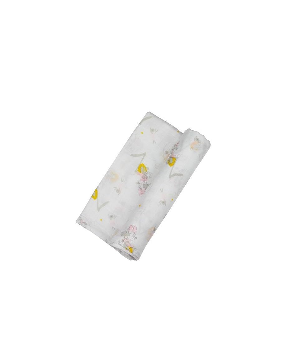 Interbaby Disney Minnie Mouse MN019 Bamboo Gauze 100 g 120 x 120 cm White