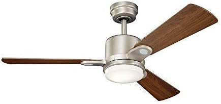 Amazon Com Kichler 300304ni Celino 48 Ceiling Fan With Light Kit