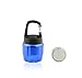 【4 Pack】Elecrainbow E02 Mini COB Keychain Flashlight, 150 Lumens Mini Aluminium Alloy Pocket Portable Emergency Light, Black, Blue, Red, Silver