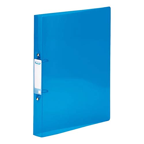 ELBA Urban Ring Binder Plastic DIN A4 Spine Width 10 Blau, 4 cm Rücken