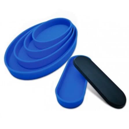 Green Stuff World Oval Containment Moulds x 5
