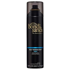 Bondi-Sands-Dark-Self-Tanning-Mist-Lightweight-Salon-Quality-Spray-Tan-Formula-Gives-Skin-a-Deep-Glowing-Golden-Tan-Enriched-with-Aloe-Vera-Vegan-Cruelty-Free-Coconut-Scent-250-mL880-Oz Bondi Sands Self-Tanning Mist | Lightweight, Salon-Quality Spray Tan Formula Gives Skin a Deep, Glowing Golden Tan…