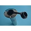 Amarine-made-90-Degree-Stainless-Heavy-Duty-Flush-Mount-UV-Resistant-Rod-Holder-with-Black-PVC-Cap-and-Liner-7745-90