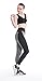 Manstore Women's Tights Active Yoga Running Pants Workout Leggings Grey S