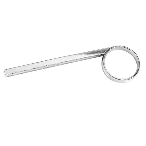 Blesiya CHROME PLATED CORNET/TRUMPET 3RD VALVE SLIDE ADJUSTABLE THROW RING Durable