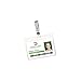 Avery Clear Heavy-Duty Clip Style Landscape Badge Holders, 2-1/4