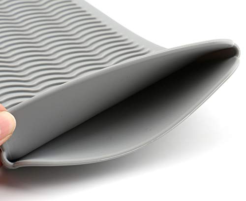 image for Lawei 2 Pack Heat Resistant Silicone Mat Pouch - Food Grade Silicone T