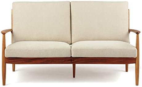 Edda 2人掛けソファ Lsa El0e2 E1 E4 2p ソファ 二人掛け 北欧 シンプル ソファー 木製 おしゃれ チーク材 ベージュ