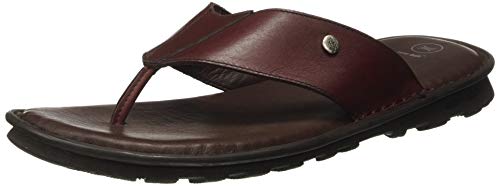hush puppies men's rebound leather flip flops thong sandals
