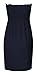 GirlsWalk Women's Plus Size Plain Boob Tube Bandeau Sheering Top Navy