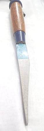 FTP Strong Wood Cutting Chisel with Sharp Half inch Head for Carpentry Works. Wooden Handle for Strong Grip - Chisel Size 1 x 27 cm