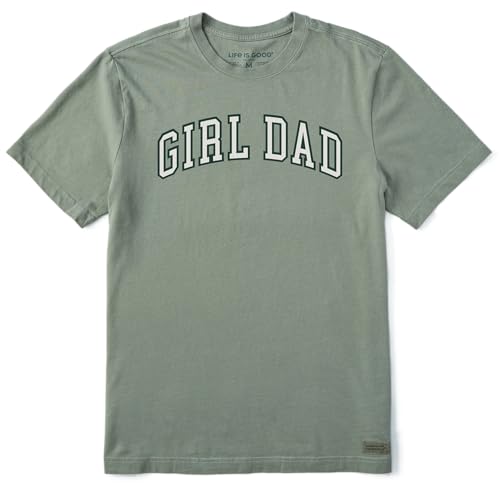 Life is Good Men's Father's Day Crusher-Lite Tee Shirt, Short Sleeve Cotton Gra…