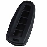 KeyGuardz Black Rubber Keyless Entry Remote Key Fob Skin Cover Protector