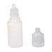 TOOGOO(R) 10 Pcs 10 ML 1/3 OZ LDPE Plastic Childproof Dropper Bottles Oil Lotion