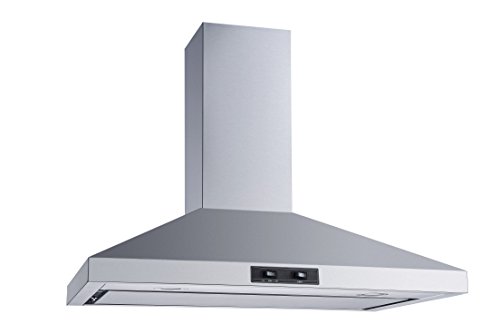 Winflo 30" Convertible Stainless Steel Wall Mount Range Hood with Aluminum Mesh Filter and Stainless Steel Panel with Carbon/Charcoal Filters