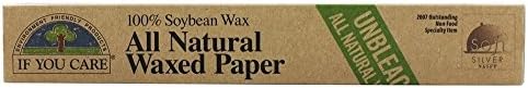 If You Care Waxed Paper - All Natural - 100 Percent Unbleached - 75 sq ft