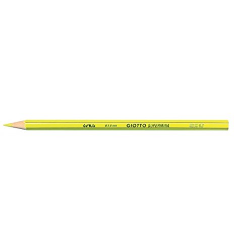 Giotto Supermina Coloured Pencils - Set of 12 yellow