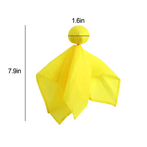 Alpurple 10 Packs Football Penalty &Challenge Flag-Football Referee Flag Tossing Flags Sports Fan Set for Party Accessory (Yellow)