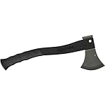 Schrade SCAXE2L 15.7in Large Survival Axe with 4.2in Stainless Steel Blade and Glass Fiber PA and TPR Rubber Handle for Outdoor Survival Camping and Everyday Tasks