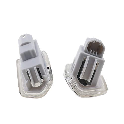 Aukur 2-pc Set Car LED Door Logo Projector Ghost Shadow Lights Direct Replacement Welcome Lamp for Infiniti Q50 Q70 QX70 QX50 EX FX G M Series