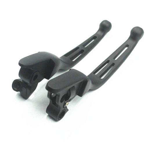 USA Shipping Pair Black Brake Clutch Levers Motorcycle For Harley FLHR Electra Street Glide Touring