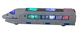ToyThrill Trailblazer ElectToyThrill Trailblazer Electric Train Car Toy with Automatic Sensor, Flashing Lights and Siren Music: Best Christmas Gift for Toddlers & Boys (Ages 3 yrs & Up)