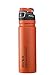 AVEX FreeFlow Autoseal Water Bottle, Orange, 700ml/24 oz
