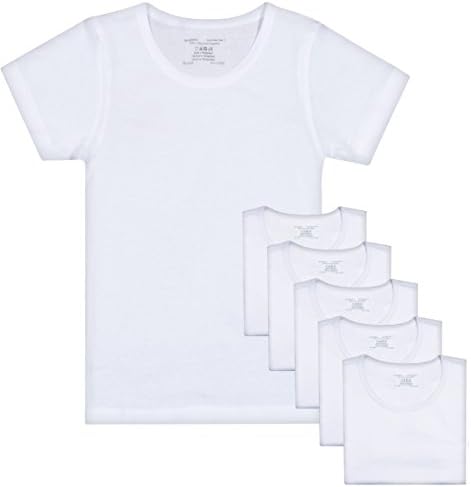 Rene Rofe Girl Crewneck Undershirt (6 Pack) 