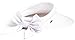 Scala Women's Deluxe Big Brim Cotton Visor with Bow, White, One Size