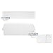 PartsBroz WP2187172 Refrigerator Shelf Bin 2187172 for Whirlpool Fridge Door Shelf Replacement, Kenmore Refrigerator Parts Shelf, Amana, KitchenAid, Crosley Replaces White Shelves AP6006028 PS11739091