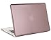 Mosiso Plastic Hard Case for MacBook Pro 13 Inch with CD-ROM, Light Pink Gold