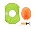 Flybar Pogo Ball for Kids, Jump Trick Bounce Board with Pump and Strong Grip Deck (Green Ozone)