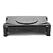 Mind Reader DRAWSWIV-BLK Rotative Wide Adjustable Risers with 1 Drawer, Extra Storage, Stand, Desk Organizer, Spinning Monitor, Blackthumb 4