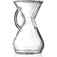 Chemex Pour-Over Glass Coffeemaker - Glass Handle Series - 8-Cup - Exclusive Packaging