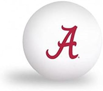 NCAA University of Alabama Crimson Tide 6 pack Ping Pong Balls