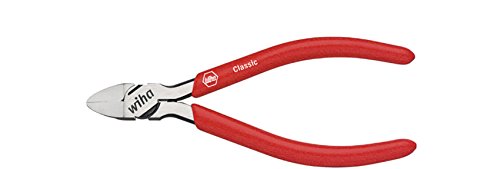 Wiha Kunststoff- Seitenschneider Classic mit Ãffungsfeder ohne Wate (37402) 125 mm
