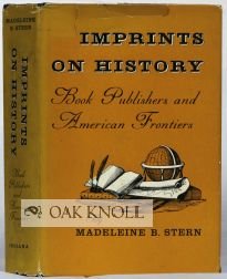 Imprints on history: Book publishers and American frontiers
