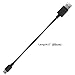 Geekria USB Headphones Short Charger Cable Compatible with Bose QC35II QC35 QC25, JBL T450BT 700BT, Sony WH-CH700N WH-H900N, USB to Micro-USB Replacement Power Charging Cord (1ft/30cm)