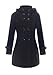Hee Grand Women Wool Blends Coat Slim Trench Winter Coat