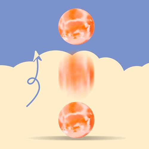 HAKACC 50 Stück Flummies für Kinder 25 mm Flummis Springball Bunte Flummis Gummibälle Hüpfbälle für Kindergeburtstag Gastgeschenke Belohnungen im Klassenzimmer Verwendet Werden