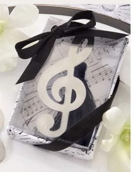 Music Bookmark, Metal Bookmark for Men and Women Musician Gift in Presentation Box, silver - Image 4