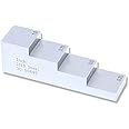 YUSHI 4 Step 0.250'' 0.500'' 0.750'' 1.000'' Test Calibration Block 1018 Carbon Steel for Thickness and Linearity Calibration in UT