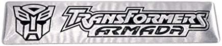 Transformers Autobot Metal Engine 3D badge Chrome Decal Emblem Decor Sticker