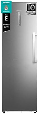 FT3K310SAIE1 - Congelador de uma porta totalmente sem gelo, 312L, 186cm, ventilação inferior, abertura da porta a 90º, arrefecimento Metal-Tech, maçaneta de fácil abertura, WiFi, Inox