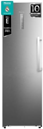 FT3K310SAIE1 - Congelador Una Puerta Total No Frost Kitchen Fit, 312L, 186cm, Ventilación Inferior, Apertura de Puerta 90º, Metal-Tech Cooling, Tirador de Apertura Fácil, WiFi, Inox