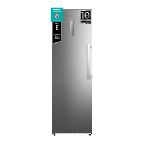 FT3K310SAIE1 - Congelador Una Puerta Total No Frost Kitchen Fit, 312L, 186cm, Ventilación Inferior, Apertura de Puerta 90º, Metal-Tech Cooling, Tirador de Apertura Fácil, WiFi, Inox