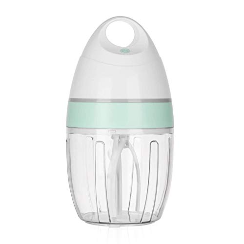 900ML Elektrischer Milchaufschäumer, USB Wiederaufladbar Milchschäumer 2 in 1 Handgehaltene Batteriebetriebene Milk…