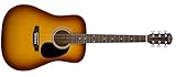 Squier SA-150 Dreadnought Acoustic Guitar, Sunburst