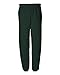 Jerzees mens 8 oz. 50/50 NuBlend Fleece Sweatpants(973)-FOREST GREEN-XL