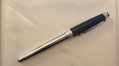 Montblanc Solitaire Carbon Steel Fountain Pen 23544; Nib M 5827